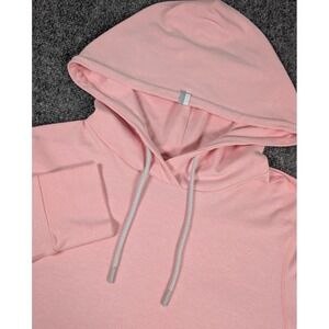 Rhoback Tempo Performance Hoodie Womens Medium Light Pink Athleisure‎